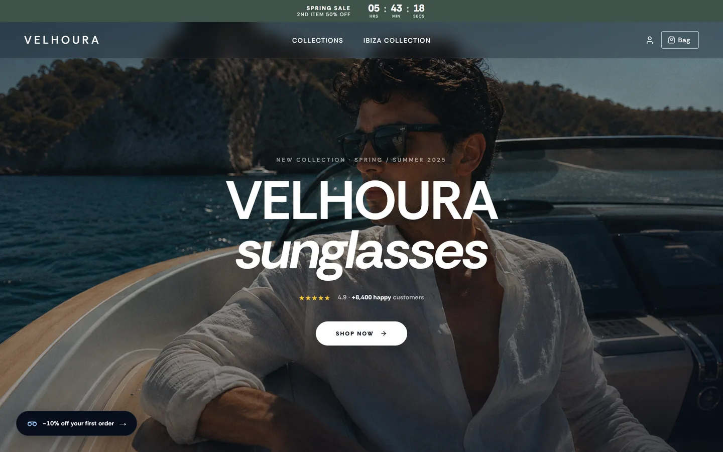 Captura de la web de Velhoura